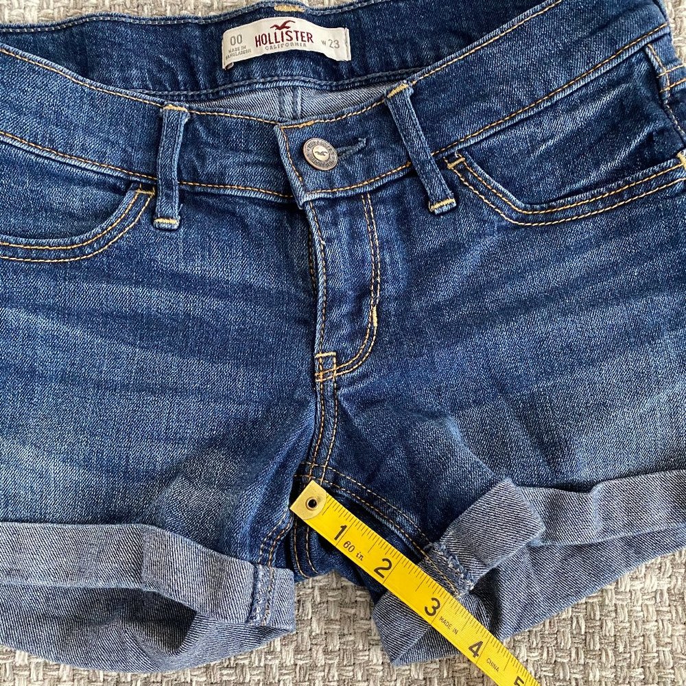 Hollister Sz 00 Jean Shorts - Picture 4 of 5